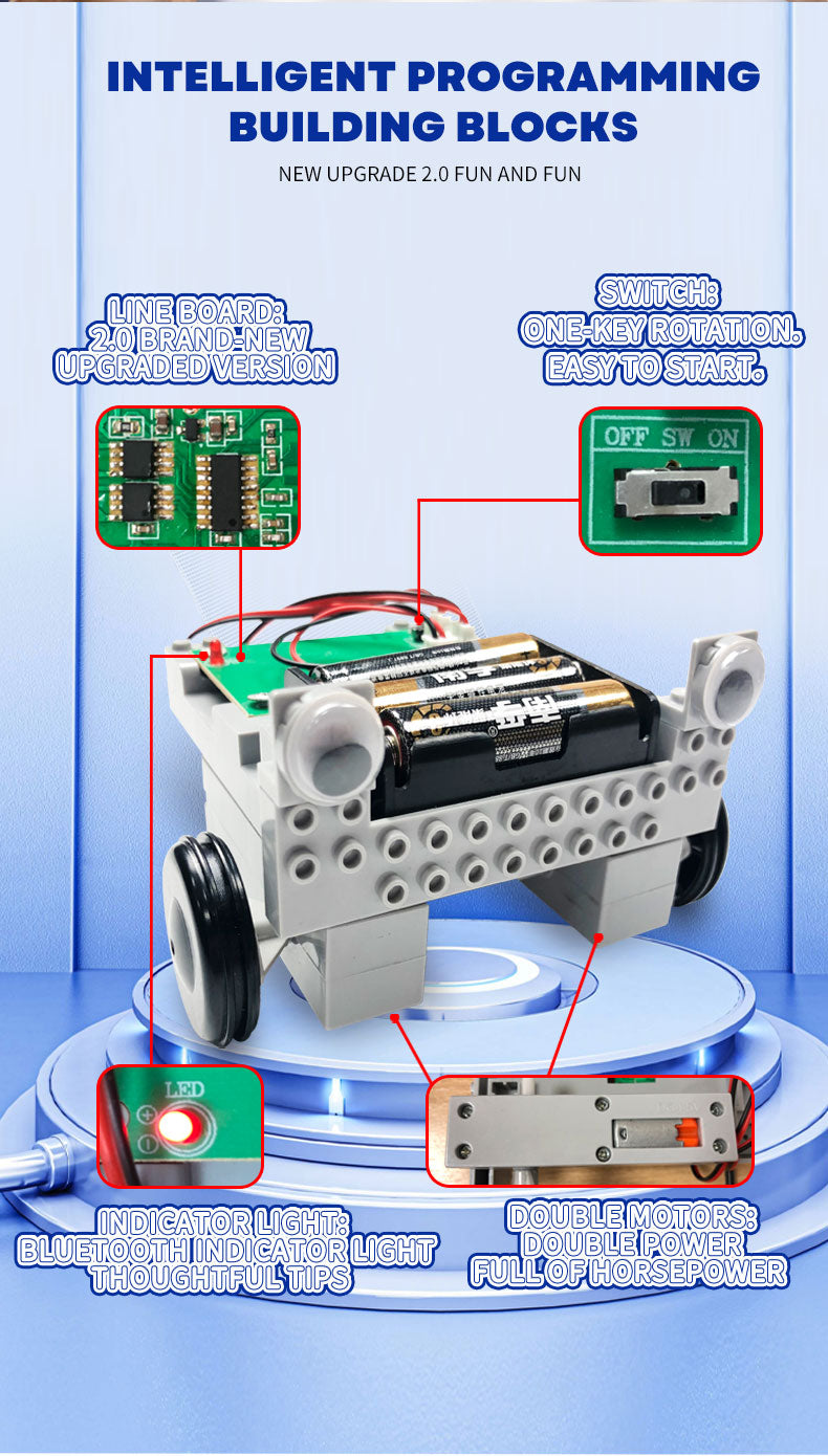 DIY APP-Controlled Coding Robot STEM Kit (TXX-004)
