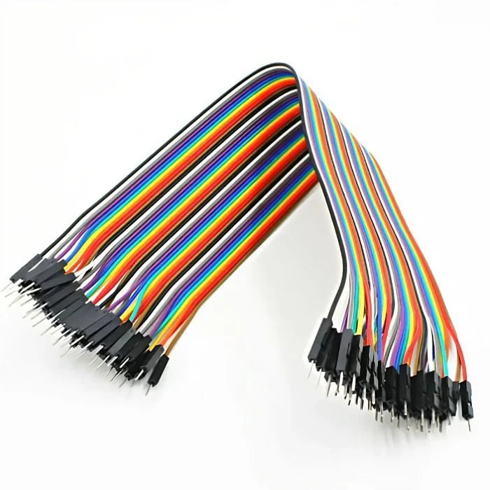 Male to Male Jumper Wires (20cm) 40pcs