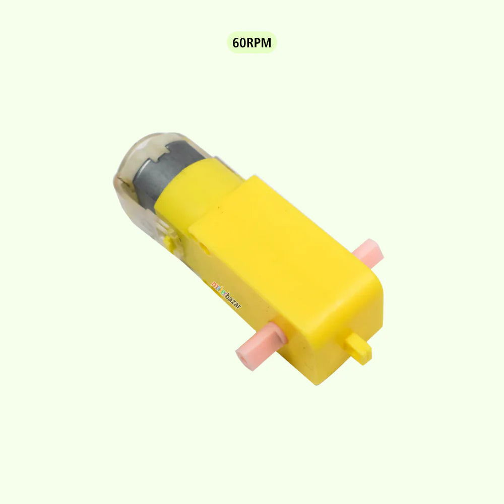 BO-1 MOTOR 9V DUAL SHAFT – 60/100/150/200RPM