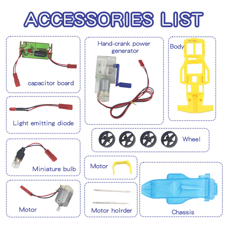 Electric Energy Conversion Car Kit (TXH-144)
