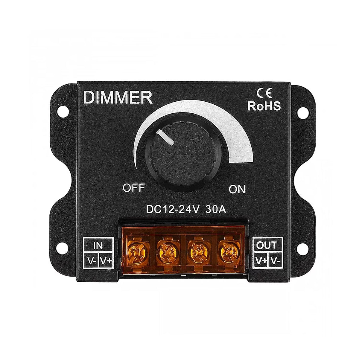DC 12V–24V 30A LED Light Dimmer Switch Module – PWM Brightness Controller
