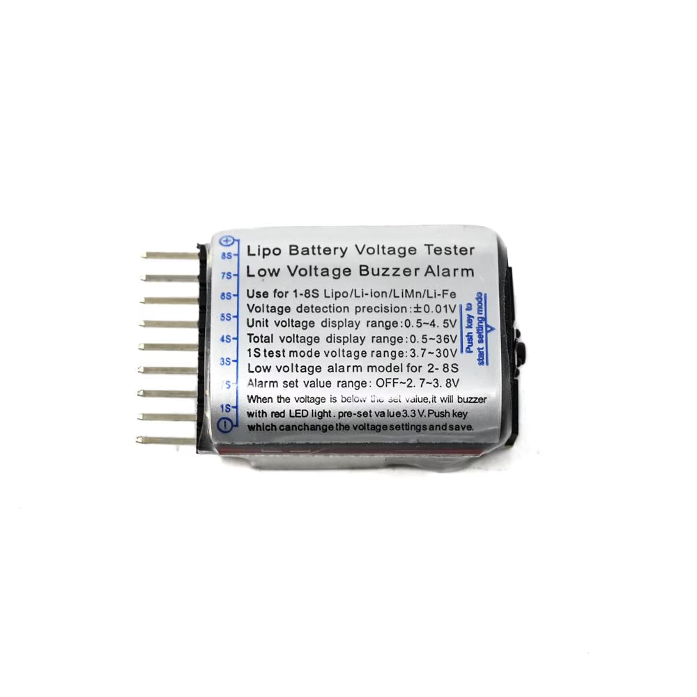 1-8S Lipo Battery Voltage Tester