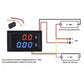 0.28inch DC 100V 10A LED Digital Voltmeter Ammeter