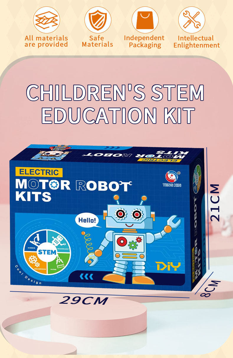 10-in-1 Motor Robot STEM Science DIY Kit (TXKJ-009)