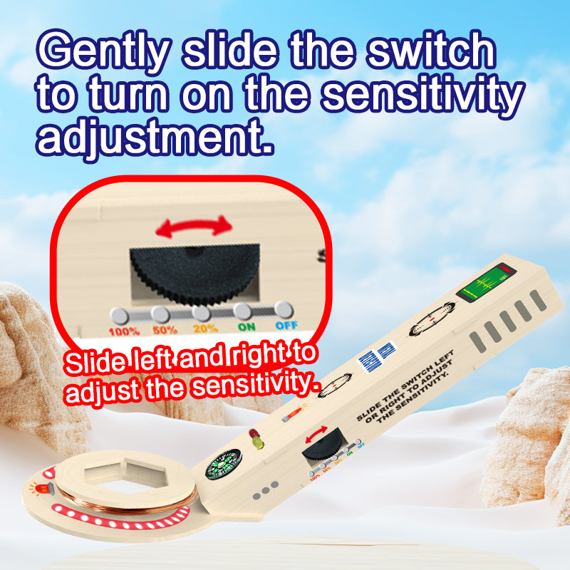 Metal Detector (Wooden Version) (TXSC-001)