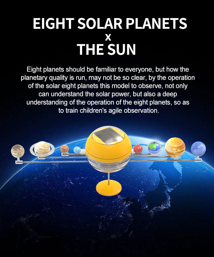 Rotating Solar System Model Kit (TXMR-049)