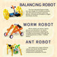 10-in-1 Motor Robot STEM Science DIY Kit (TXKJ-009)