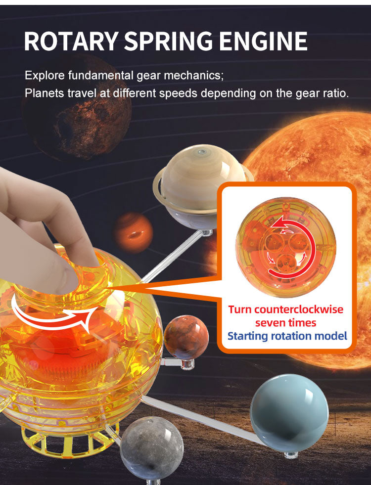 Rotating Solar System Model STEM Kit (TXX-031)