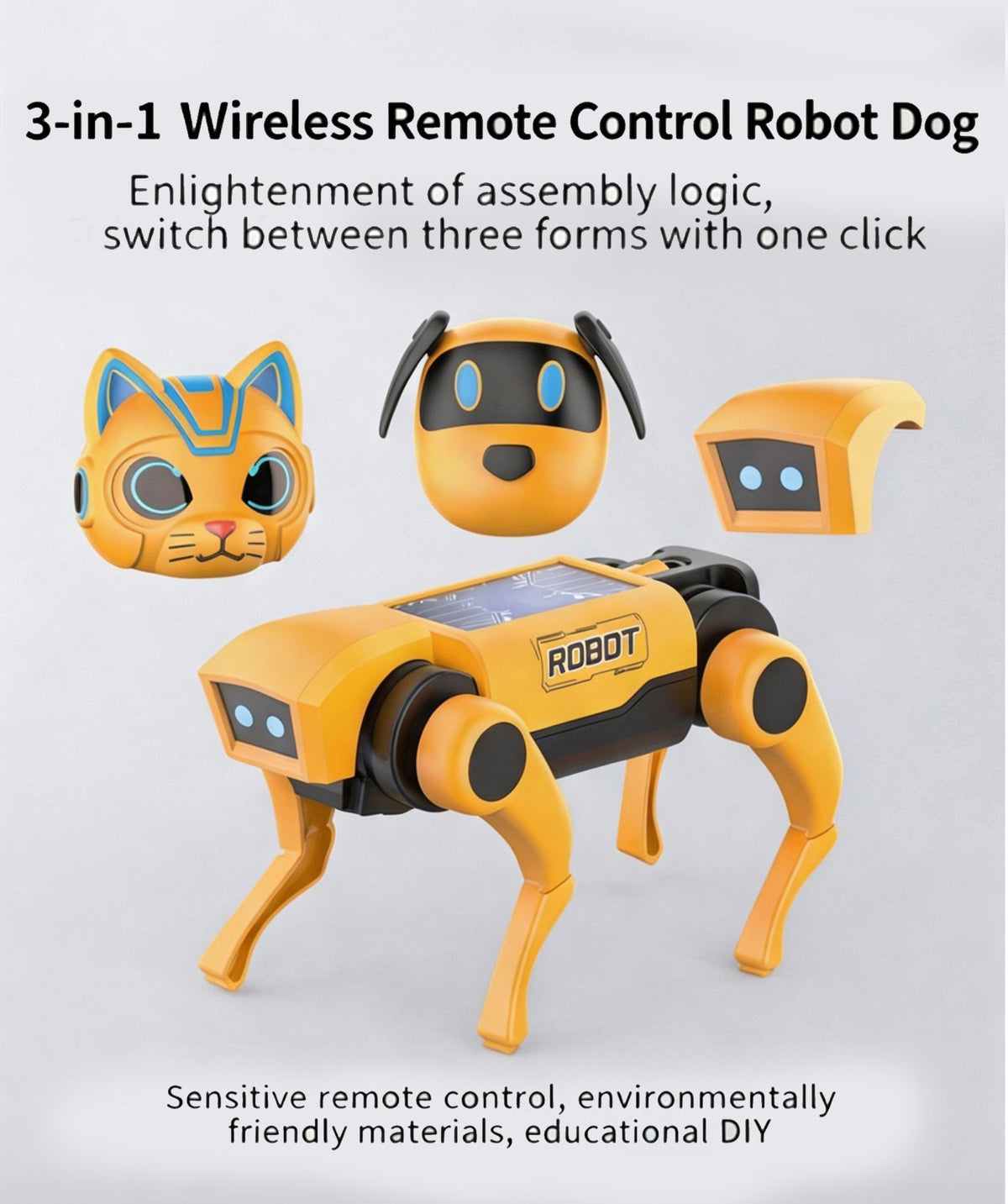 3-in-1 Wireless Remote Control Robot Dog (TXK-222)