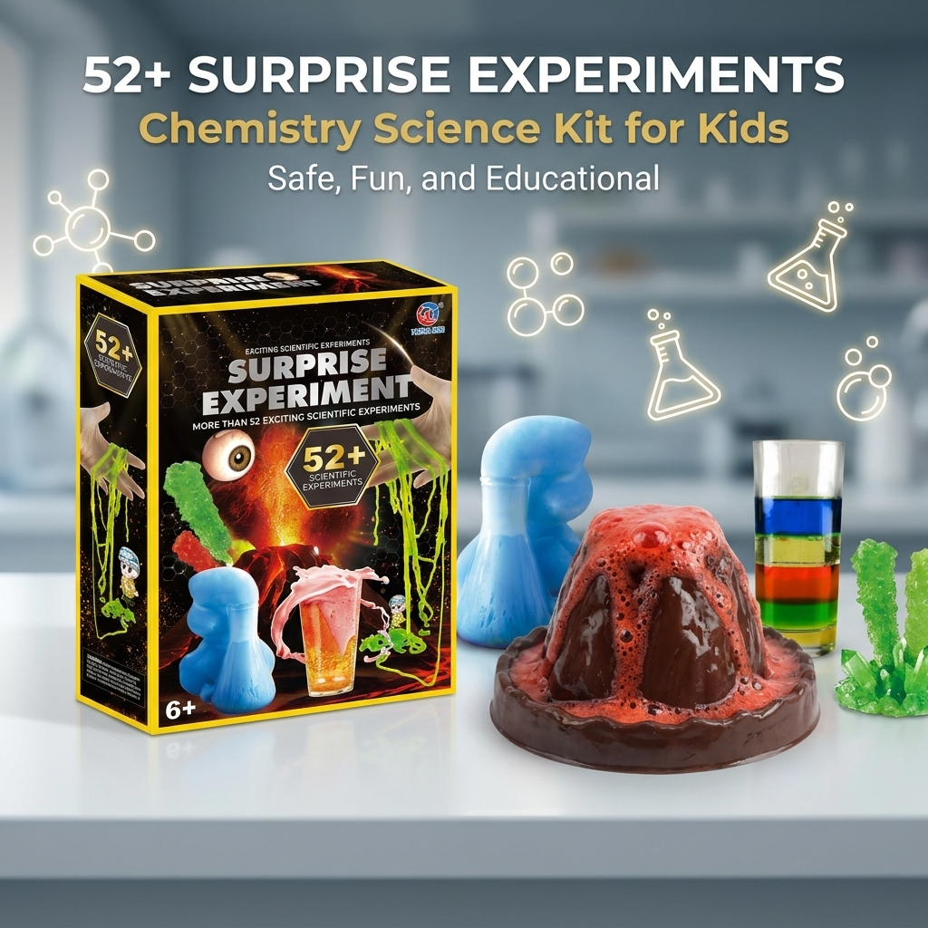 52-in-1 Chemistry Experiments Kit (TXK-202)