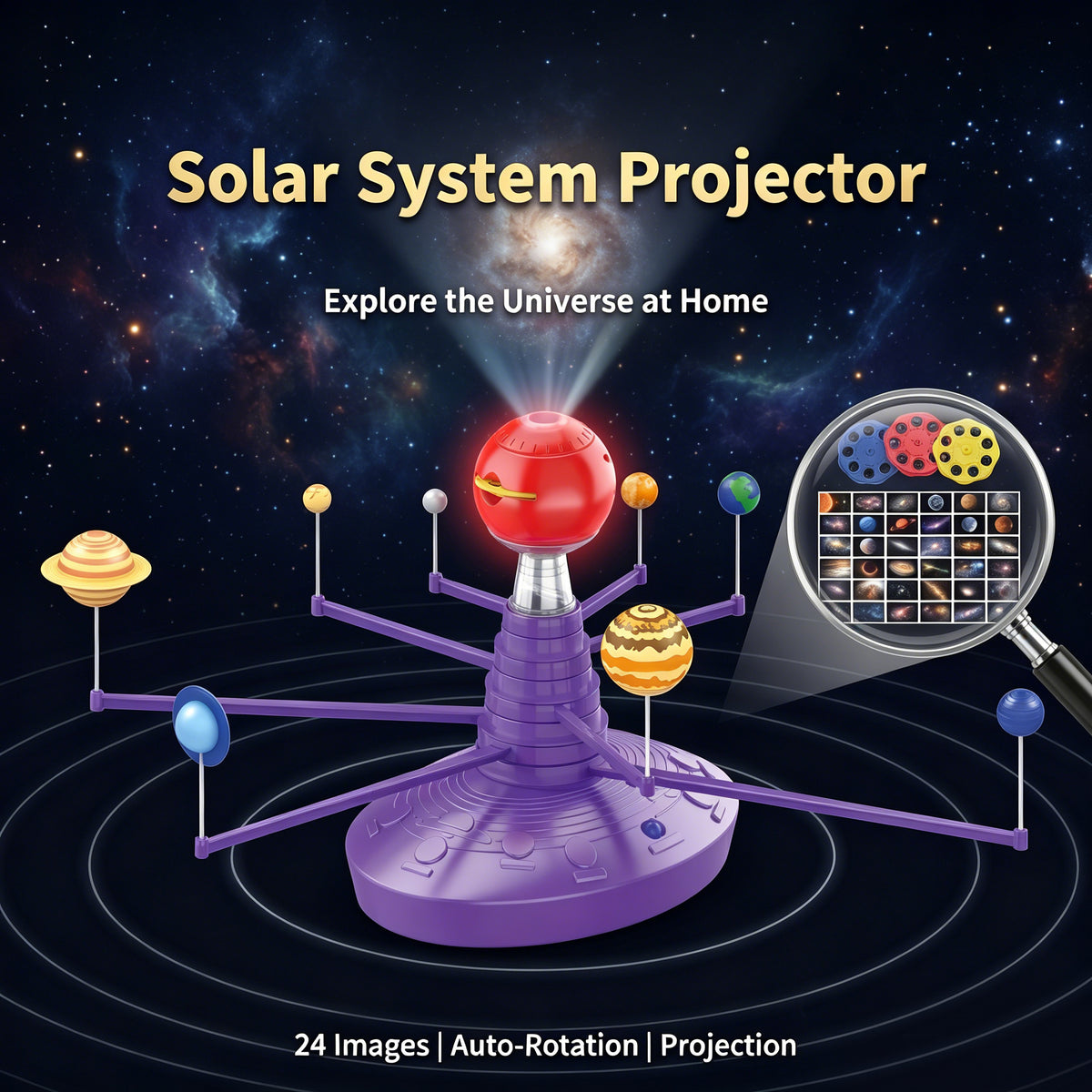 DIY Solar System Planets Projector STEM Kit (TXX-032)