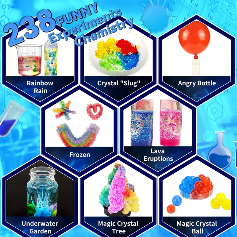 238 Chemistry Experiments Toy Set (TXX-023)