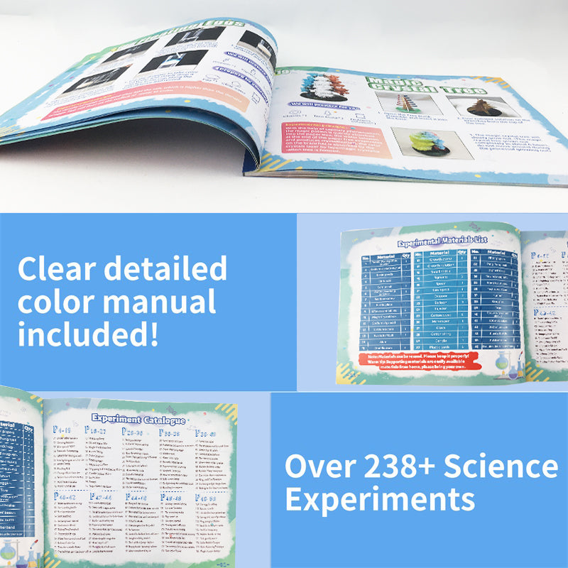 238 Chemistry Experiments Toy Set (TXX-023)