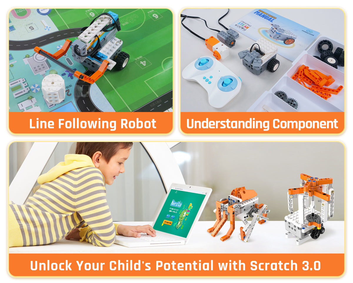Superbot Master PREMIUM Programmable Building Kit (MKZ-SPB-MS)