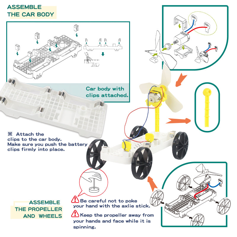 Series/Parallel Circuit Car Kit (TXD-154)