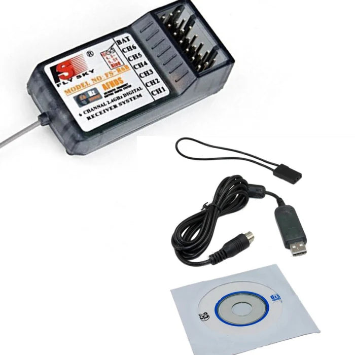 FlySky CT6B 2.4GHz 6CH Transmitter with FS-R6B Receiver