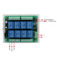 DC 12V Relay Remote, RF Remote Control 8 Channel Relay Receiver Module 433Mhz