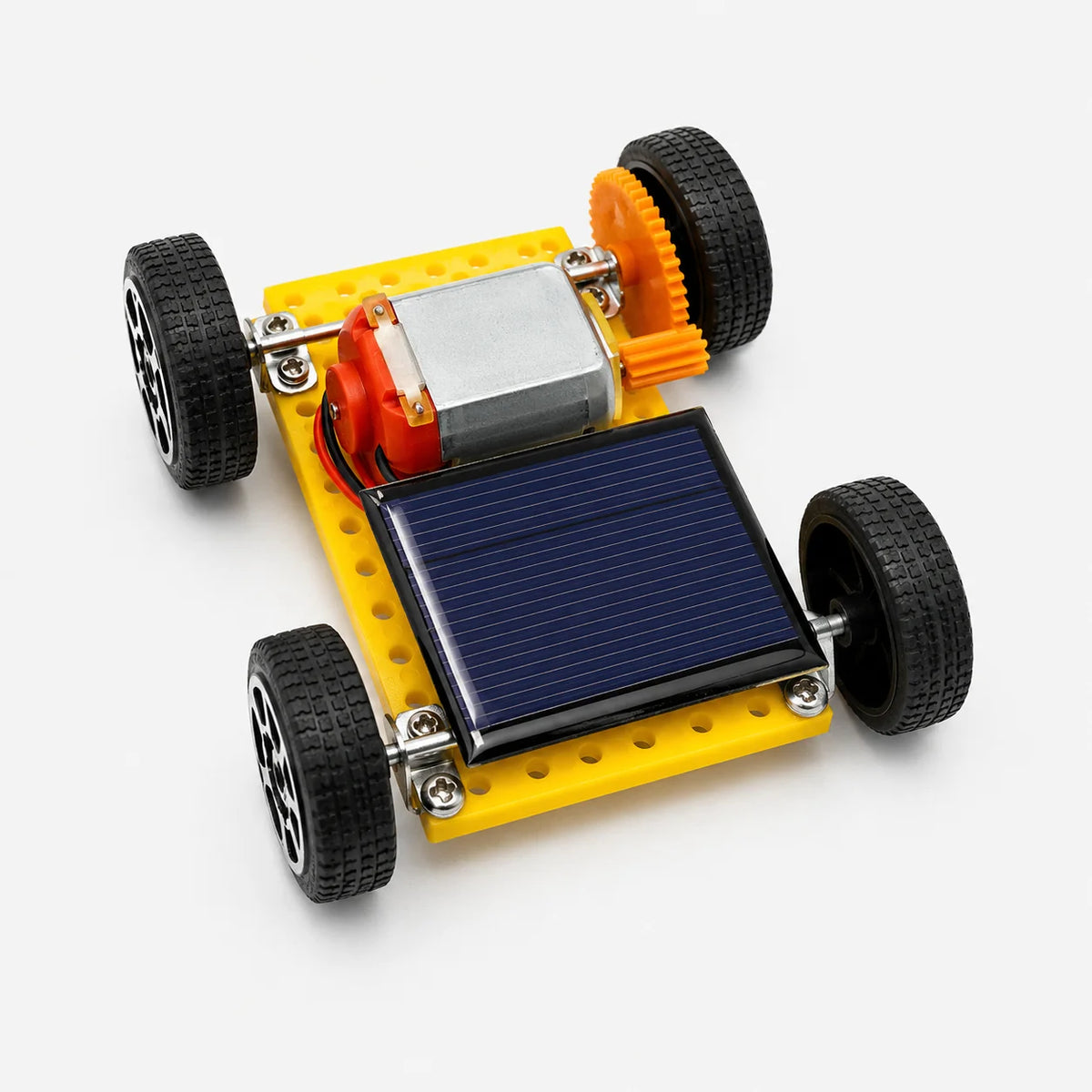 Mini DIY Solar Powered Toy Car Kit
