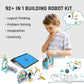 Makerzoid Smart Robot 72-in-1 Intelligent DIY Robotics Kit STEM Toy Educational Leaning Kit Building Robot Kit Birthday Gift for Kids 6+(MKZ-PF-SD)