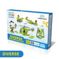 Makerzoid STEAM Building Blocks 100 in 1 Building Set, Educational Toys for Boys and Girls, Gift for Kids 6+ Yeas Old(MKZ-BK-DB)