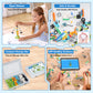 Makerzoid STEAM Building Blocks 100 in 1 Building Set, Educational Toys for Boys and Girls, Gift for Kids 6+ Yeas Old(MKZ-BK-DB)