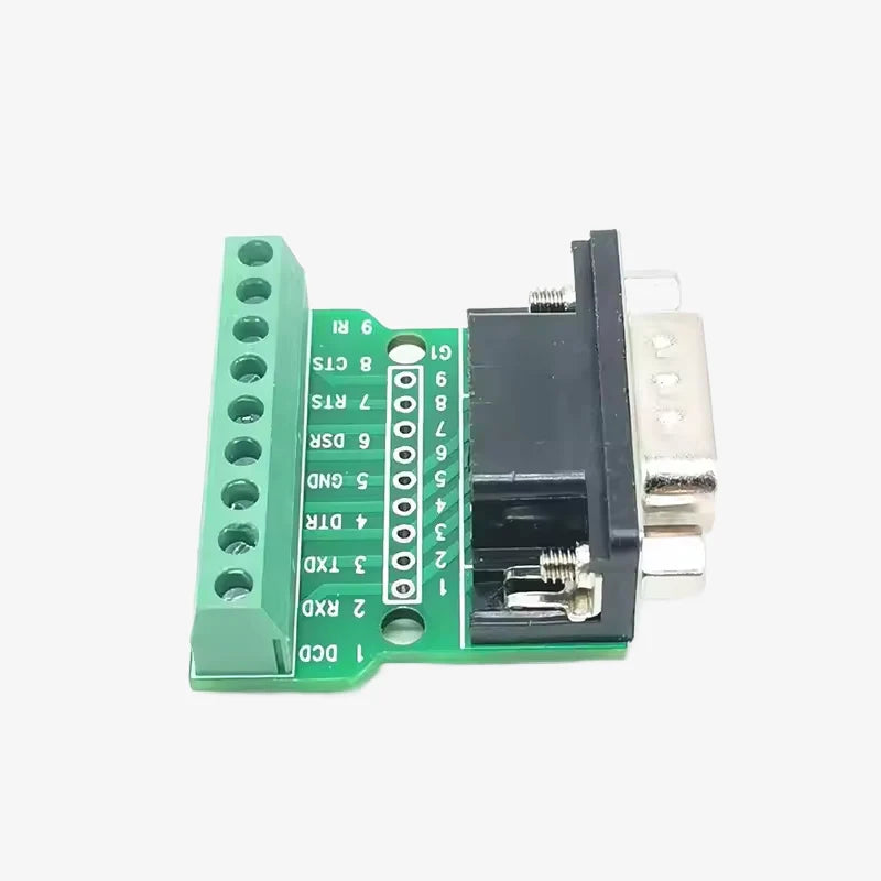 DB9 Male Screw Terminal to RS232/RS485 Conversion Board