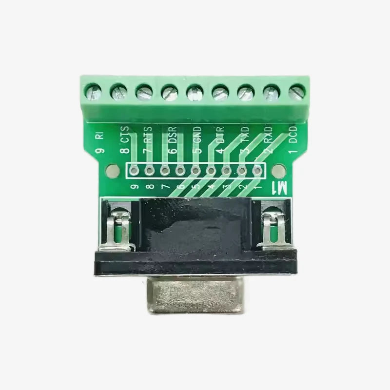 DB9 Male Screw Terminal to RS232/RS485 Conversion Board