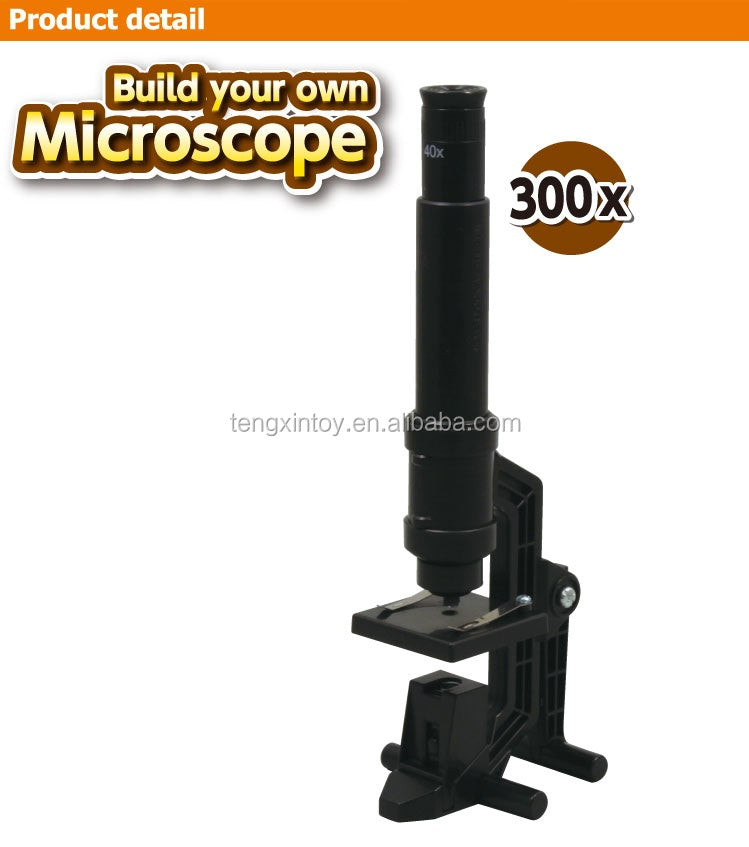 DIY 300x Microscope Science Kit (TXS-103)