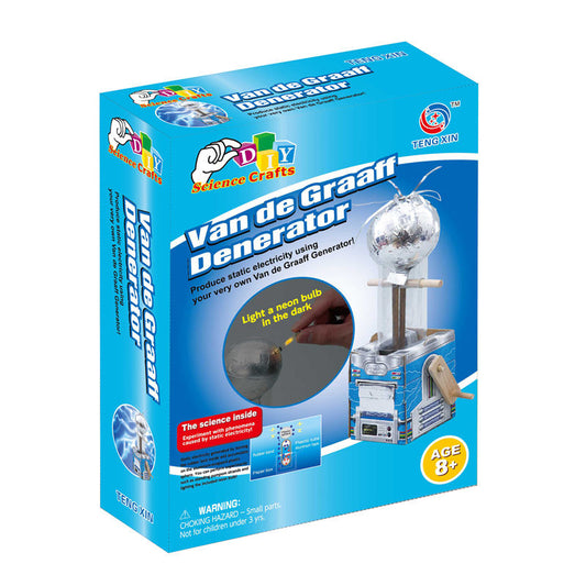 DIY Hand-Crank Van de Graaff Generator (Paper Craft) (TXSC-019)