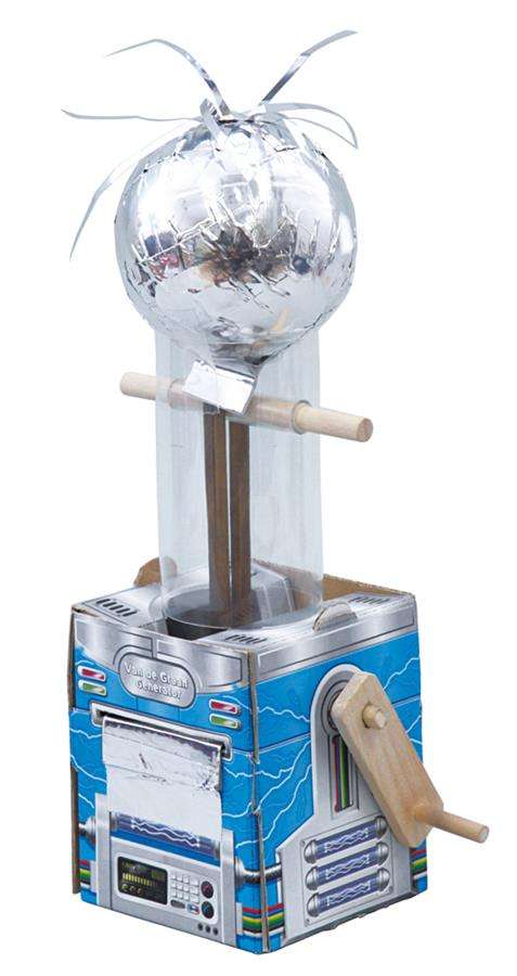 DIY Hand-Crank Van de Graaff Generator (Paper Craft) (TXSC-019)