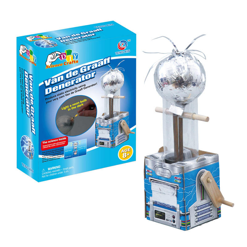 DIY Hand-Crank Van de Graaff Generator (Paper Craft) (TXSC-019)