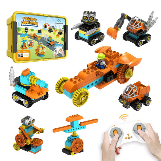 Makerzoid Future Mechanic - Educational Building Block Kit(MKZ-OBK-EC)