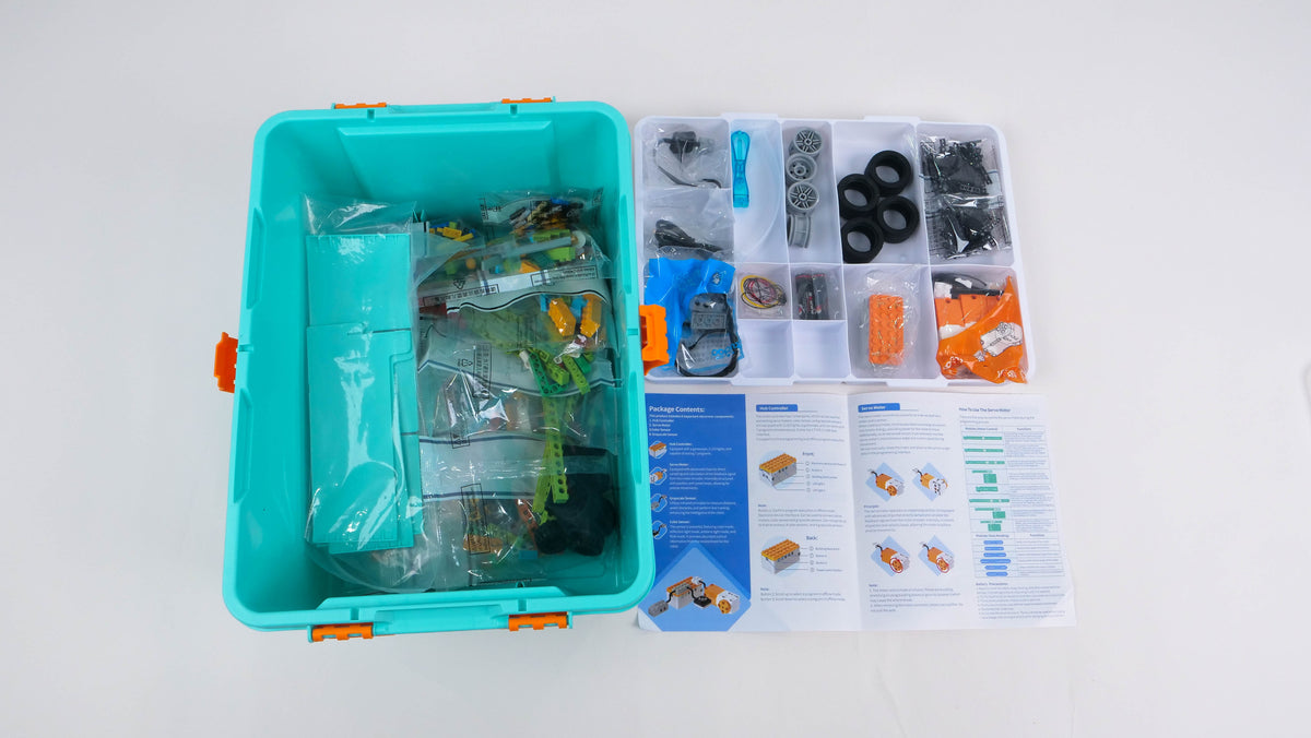 Makerzoid Robot Master Tournament - Educational Building Block Robot Kit (MKZ-RM-TRT)