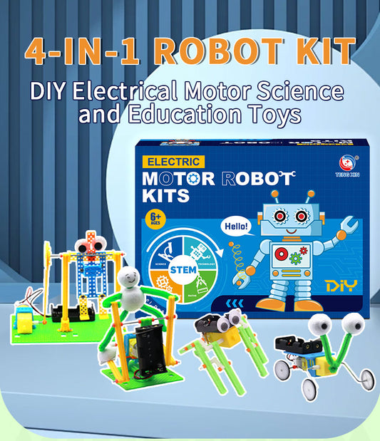 4-in-1 STEAM Robotic DIY Science Kit (TXKJ-007)