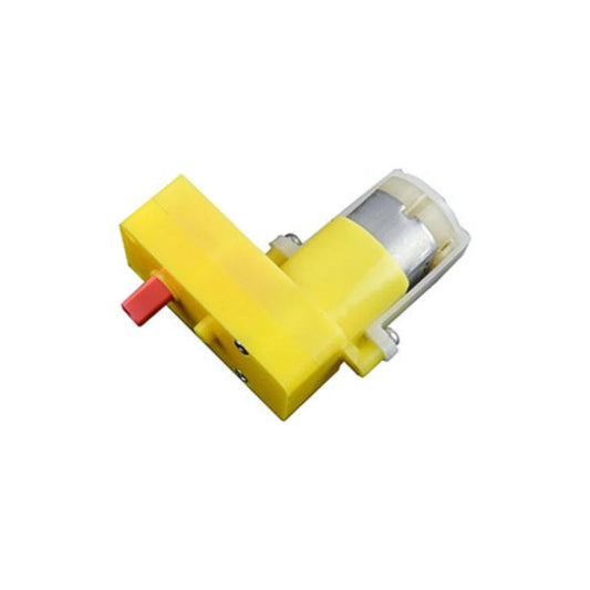 Vigor: Premium L-Shaped  9V 60/100/150/200/300 RPM Single Shaft BO Motor