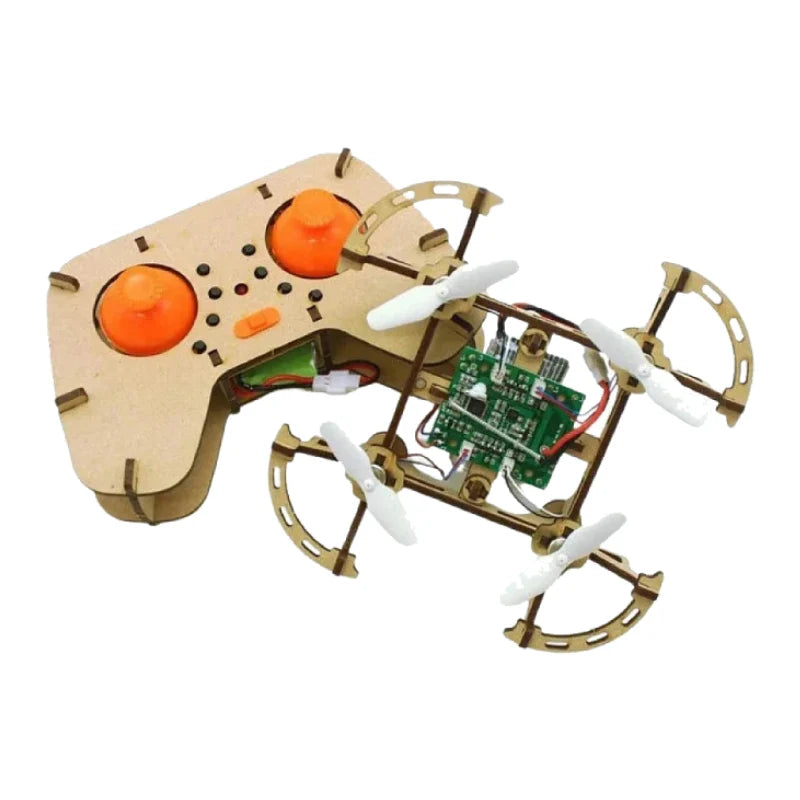 XYQ 2 DIY Drone Quadcopter Wooden Assembly Kit
