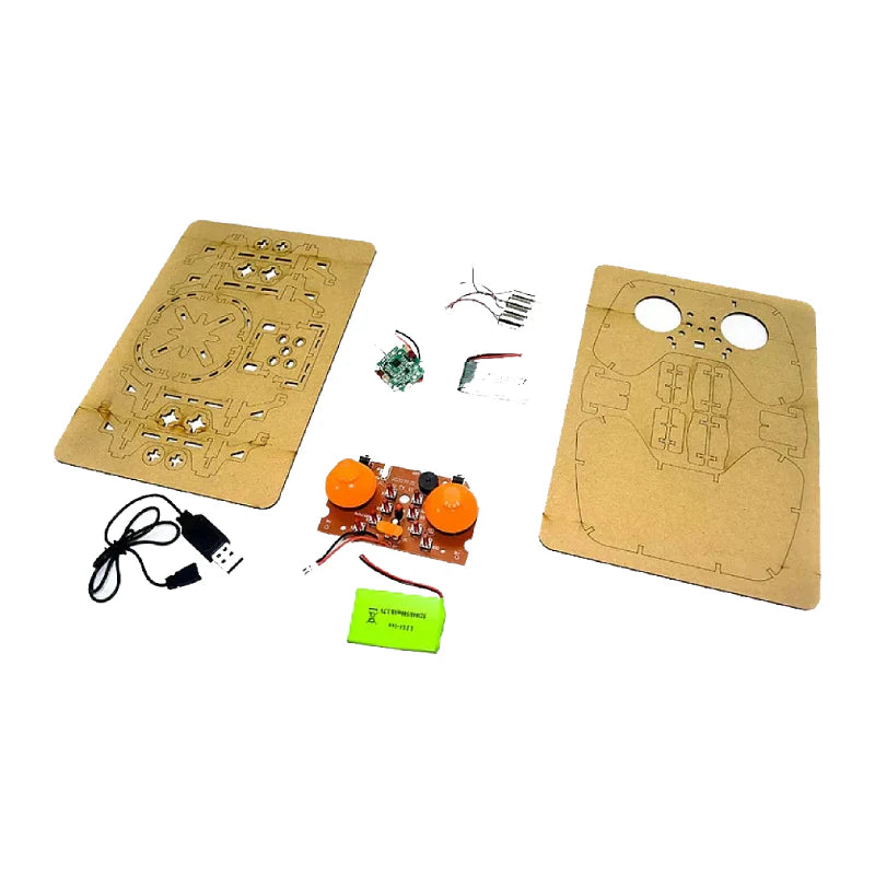 XYQ 2 DIY Drone Quadcopter Wooden Assembly Kit
