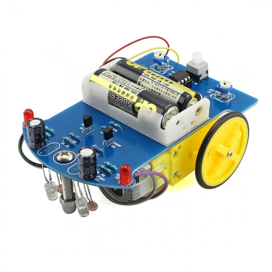 DIY D2-1 Intelligent Line Follower/Tracing Car Kit