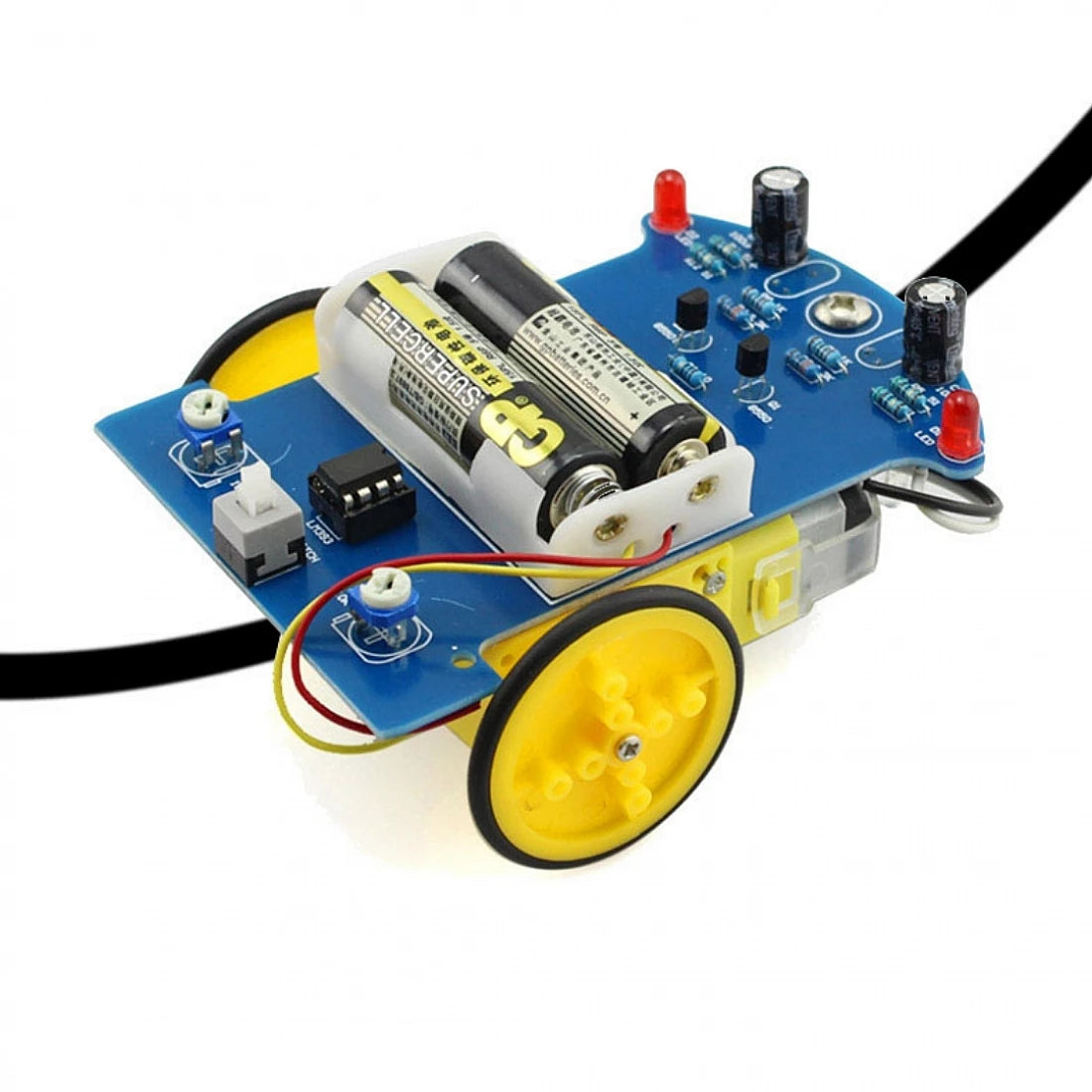 DIY D2-1 Intelligent Line Follower/Tracing Car Kit