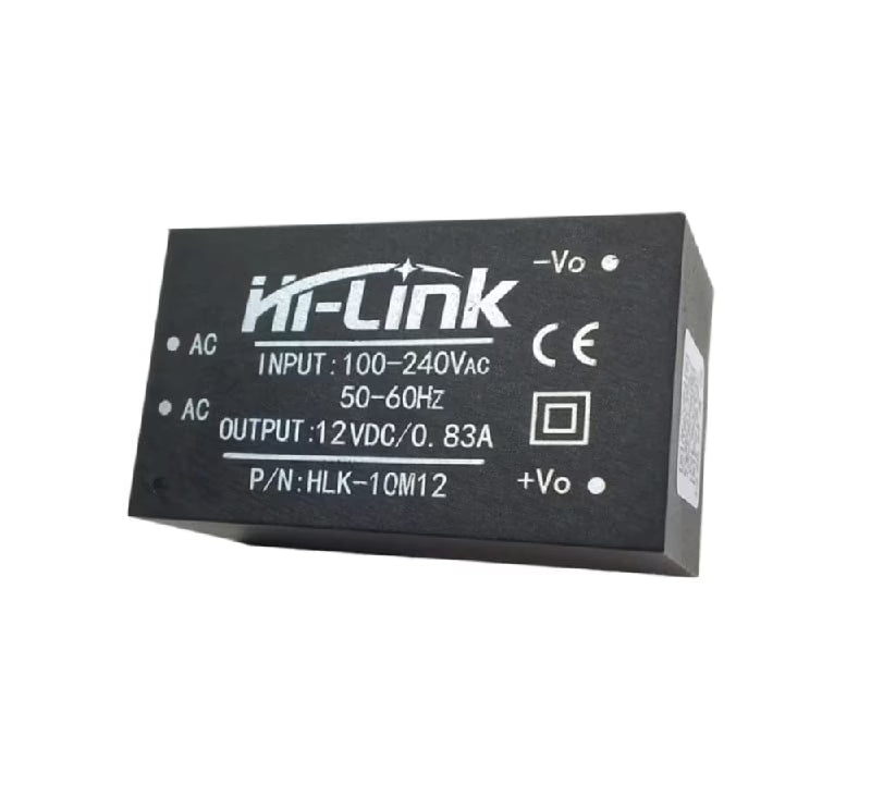 Hi-Link AC/DC 12v 10w Step Down mini Power Supply Module Converter Intelligent household switch power module HLK-10M12