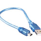 Arduino Nano USB A-Mini B 30cm Cable Reliable Data Transfer