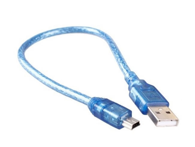 Arduino Nano USB A-Mini B 30cm Cable Reliable Data Transfer