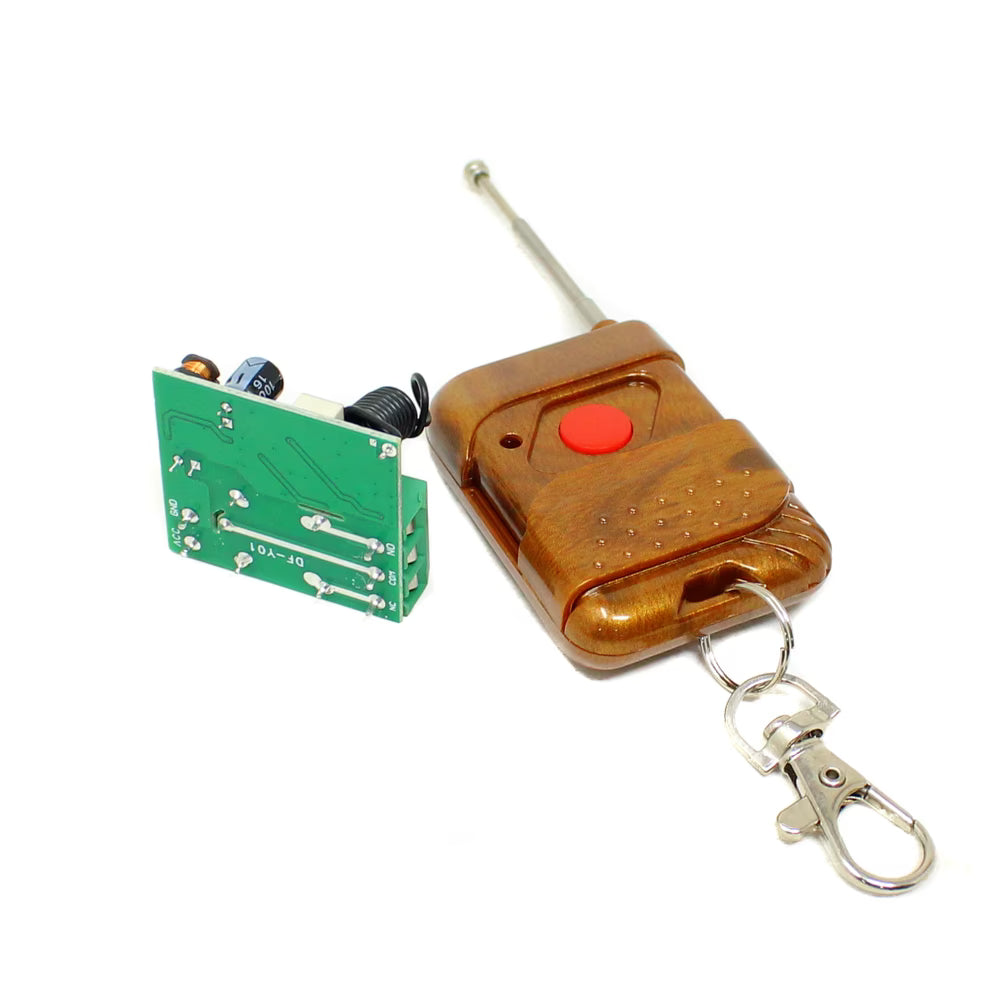 12V DC 433 MHz 1 Channel RF Transmitter and Receiver Remote Control Relay