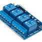 4 Channel Isolated 5V 10A Relay Module opto coupler For Arduino PIC AVR DSP ARM