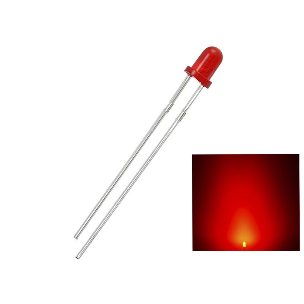 LED 3MM – GREEN / ORANGE / RED / YELLOW