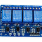 4 Channel Isolated 5V 10A Relay Module opto coupler For Arduino PIC AVR DSP ARM