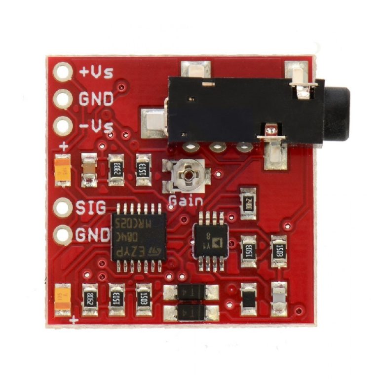 EMG Muscle Sensor Module with Cable And Electrodes
