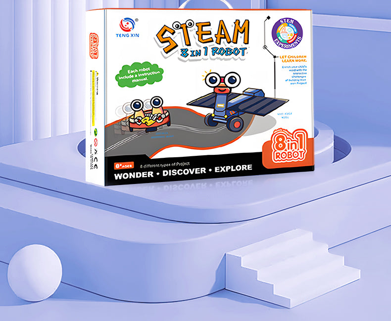 DIY 8-in-1 STEM Robot Kit (TXMR-022)