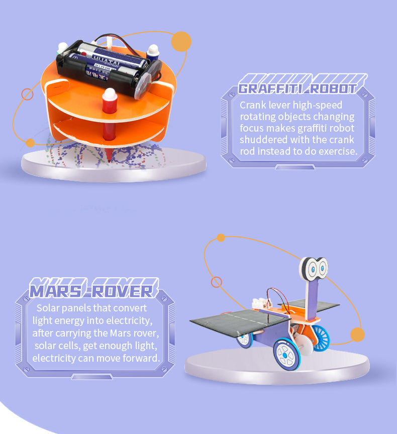 DIY 8-in-1 STEM Robot Kit (TXMR-022)
