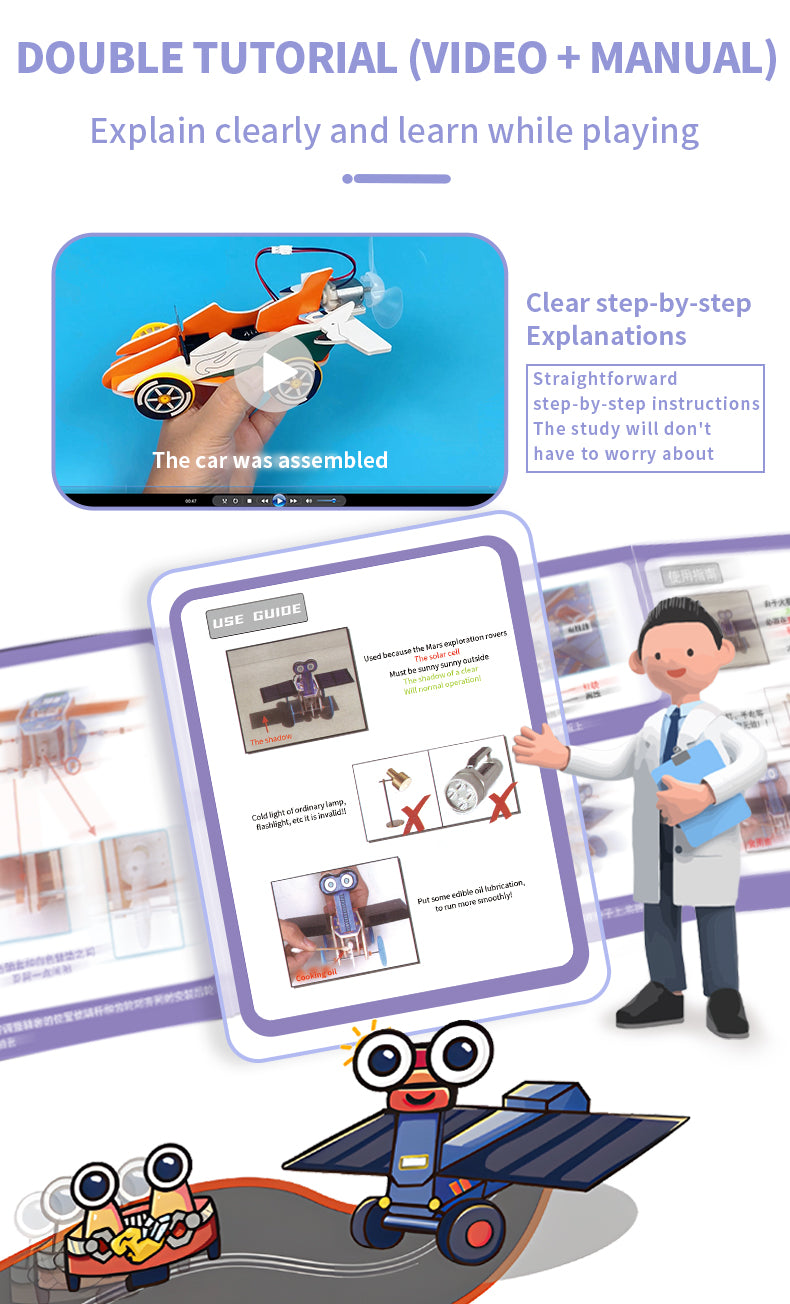 DIY 8-in-1 STEM Robot Kit (TXMR-022)